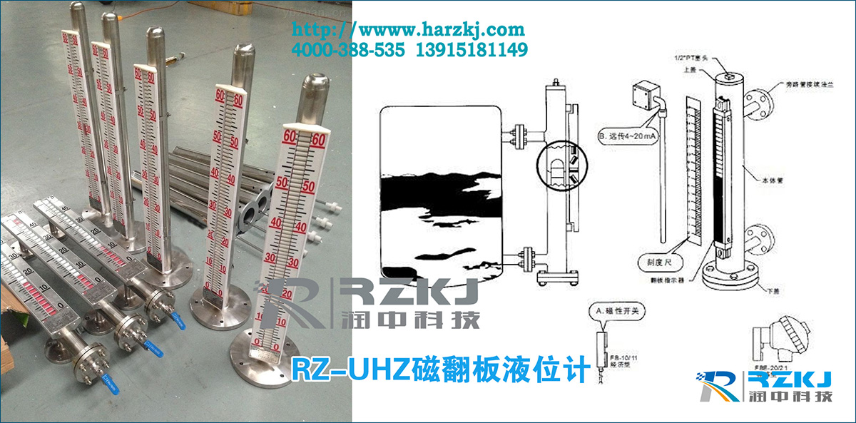 磁翻板液位計